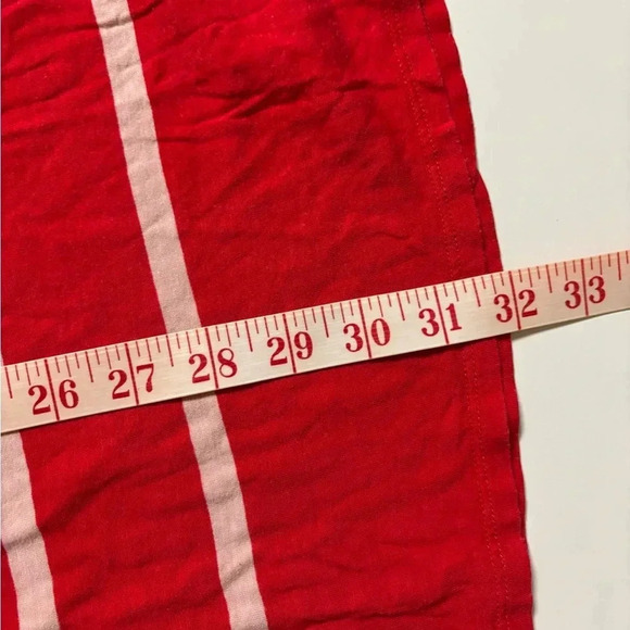 Jason Wu Target Dress Medium Red Striped Lightweight Casual Blue Jersey Shift - Picture 5 of 6